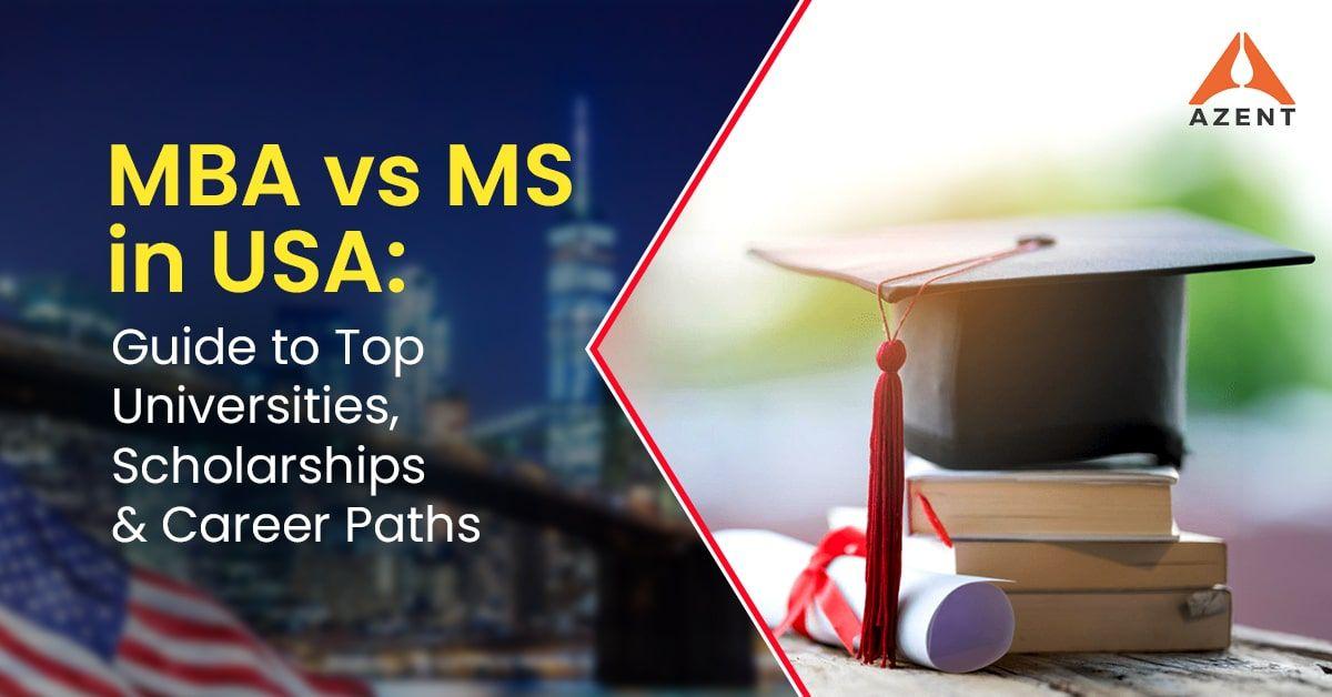 MBA vs MS in USA